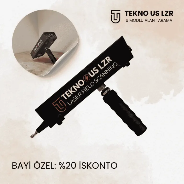 Muğla TEKNO US LZR lazerli alan tarama